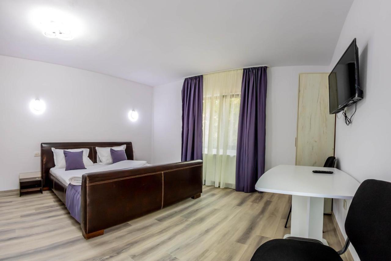 Pensiunea D & Ylan Hotel Novaci-Străini Buitenkant foto