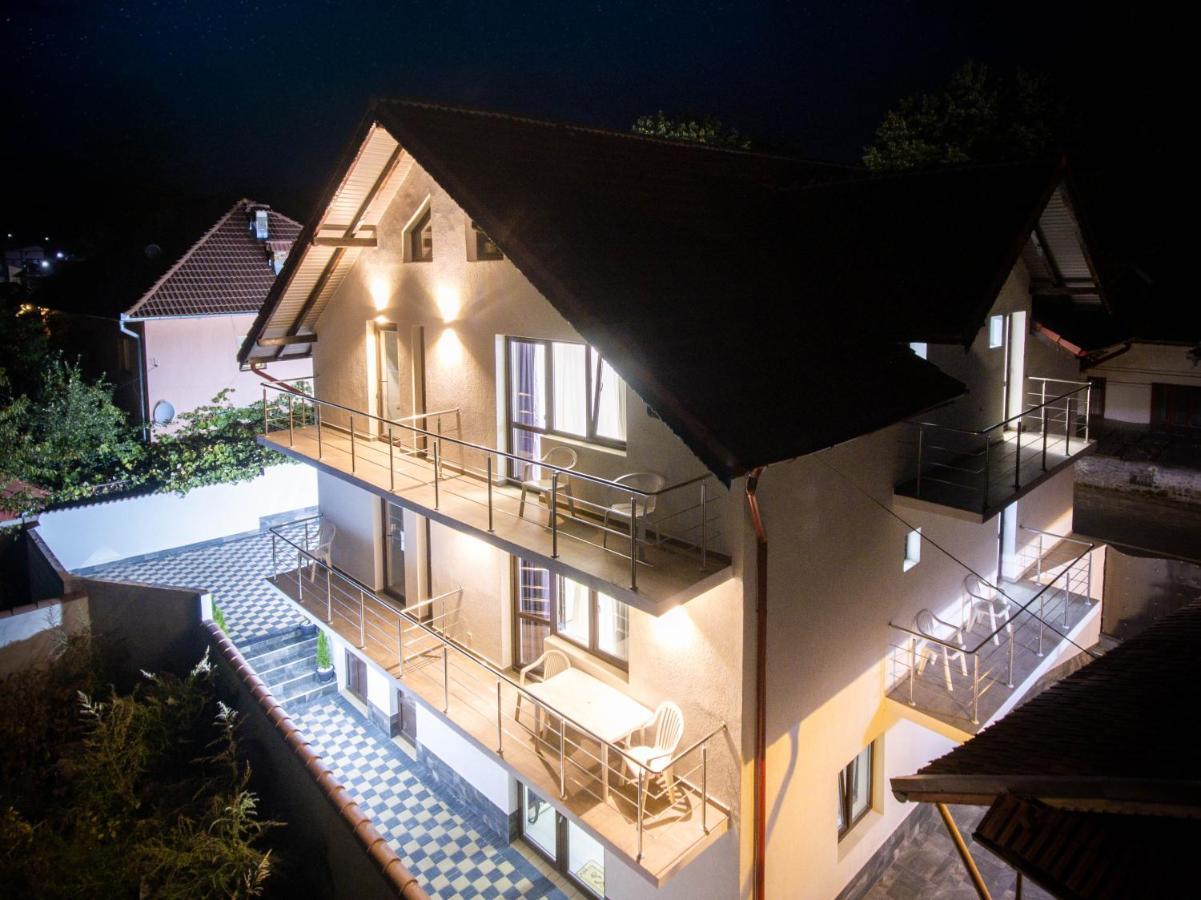 Pensiunea D & Ylan Hotel Novaci-Străini Buitenkant foto