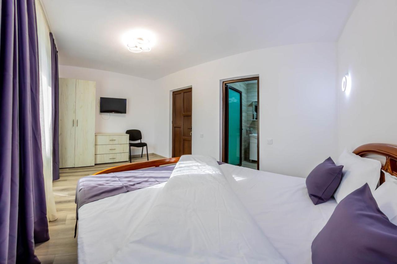 Pensiunea D & Ylan Hotel Novaci-Străini Buitenkant foto