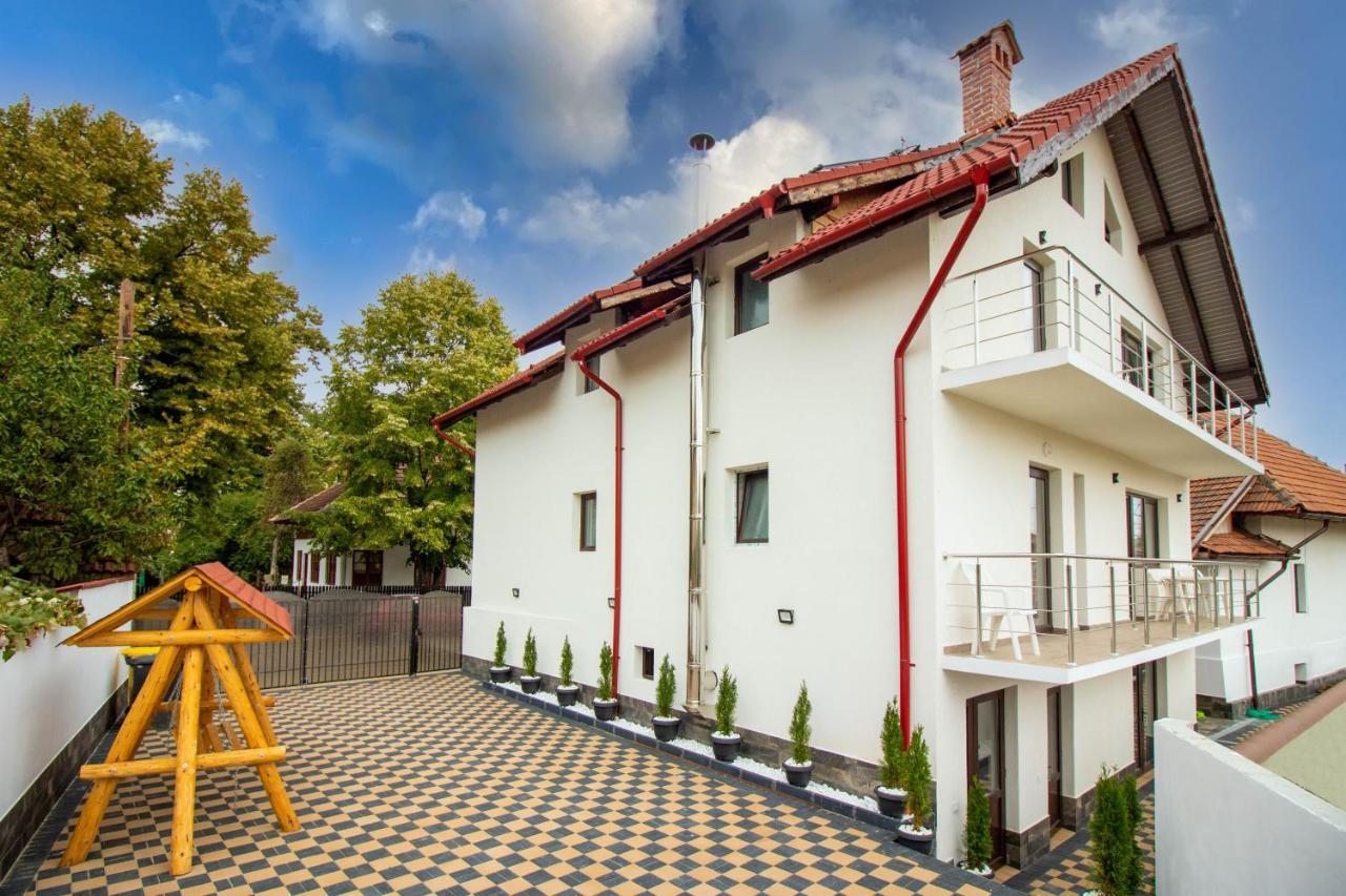 Pensiunea D & Ylan Hotel Novaci-Străini Buitenkant foto