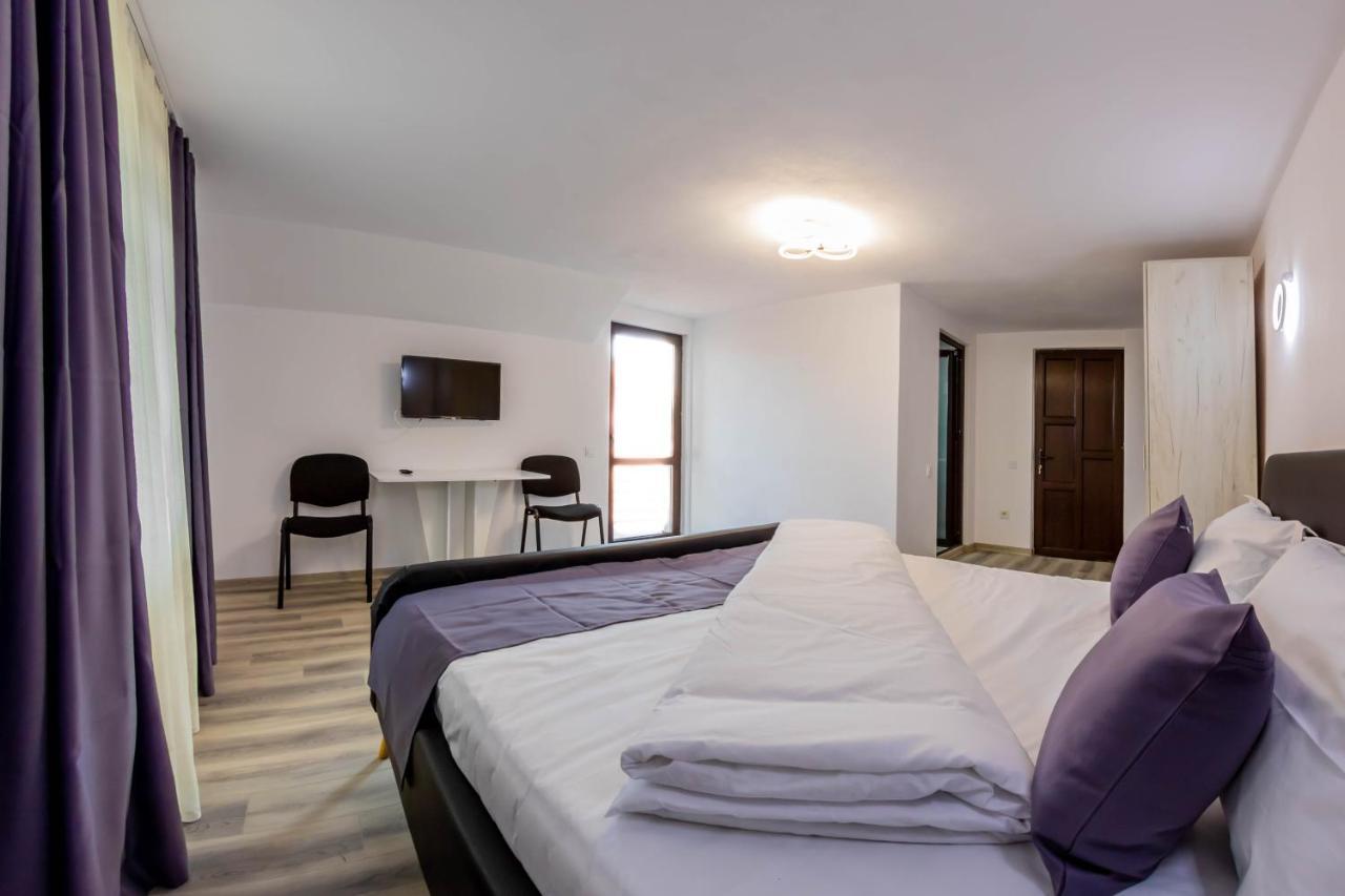 Pensiunea D & Ylan Hotel Novaci-Străini Buitenkant foto