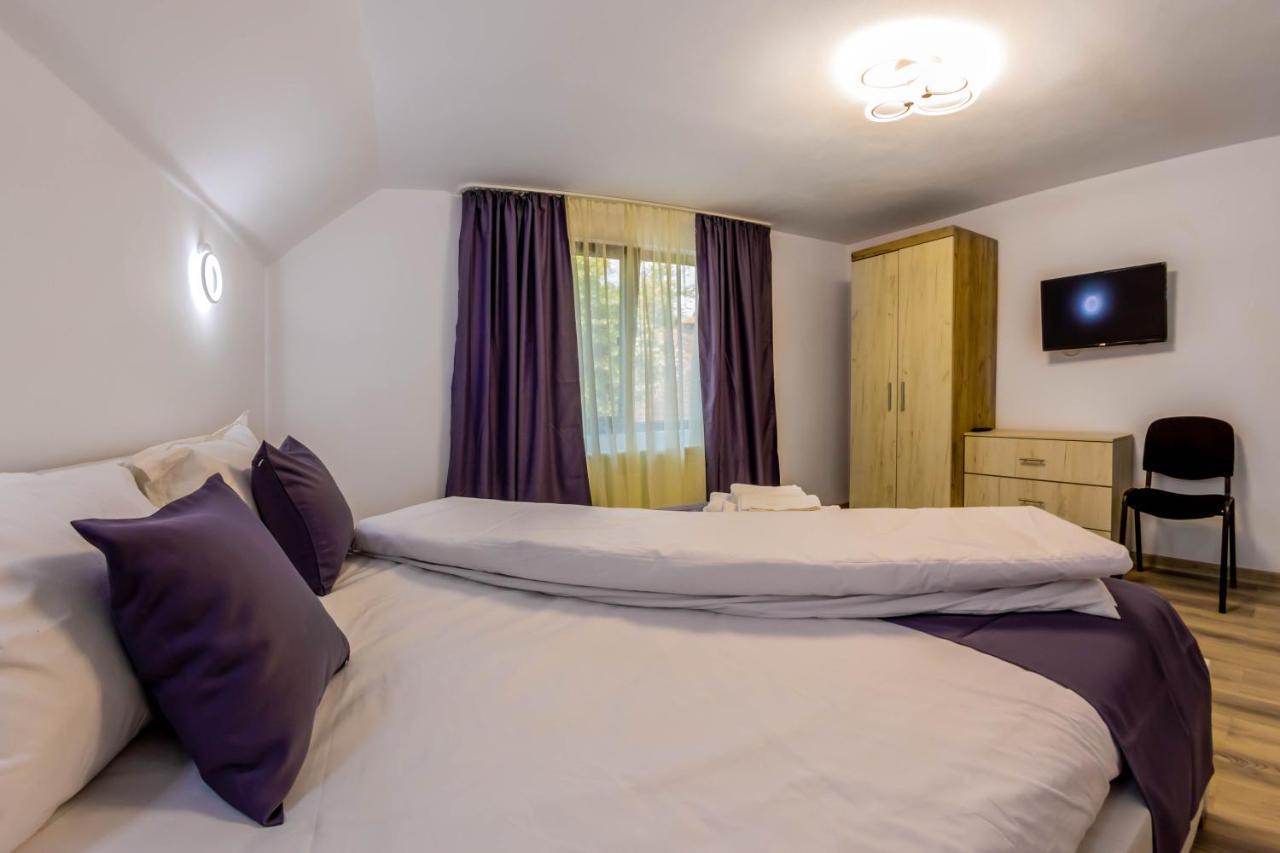 Pensiunea D & Ylan Hotel Novaci-Străini Buitenkant foto