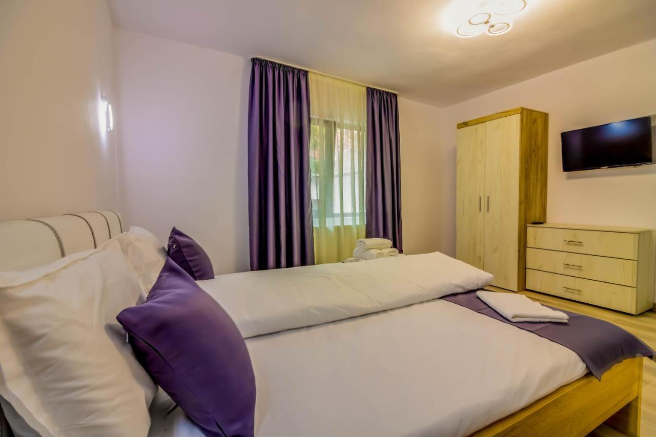 Pensiunea D & Ylan Hotel Novaci-Străini Buitenkant foto