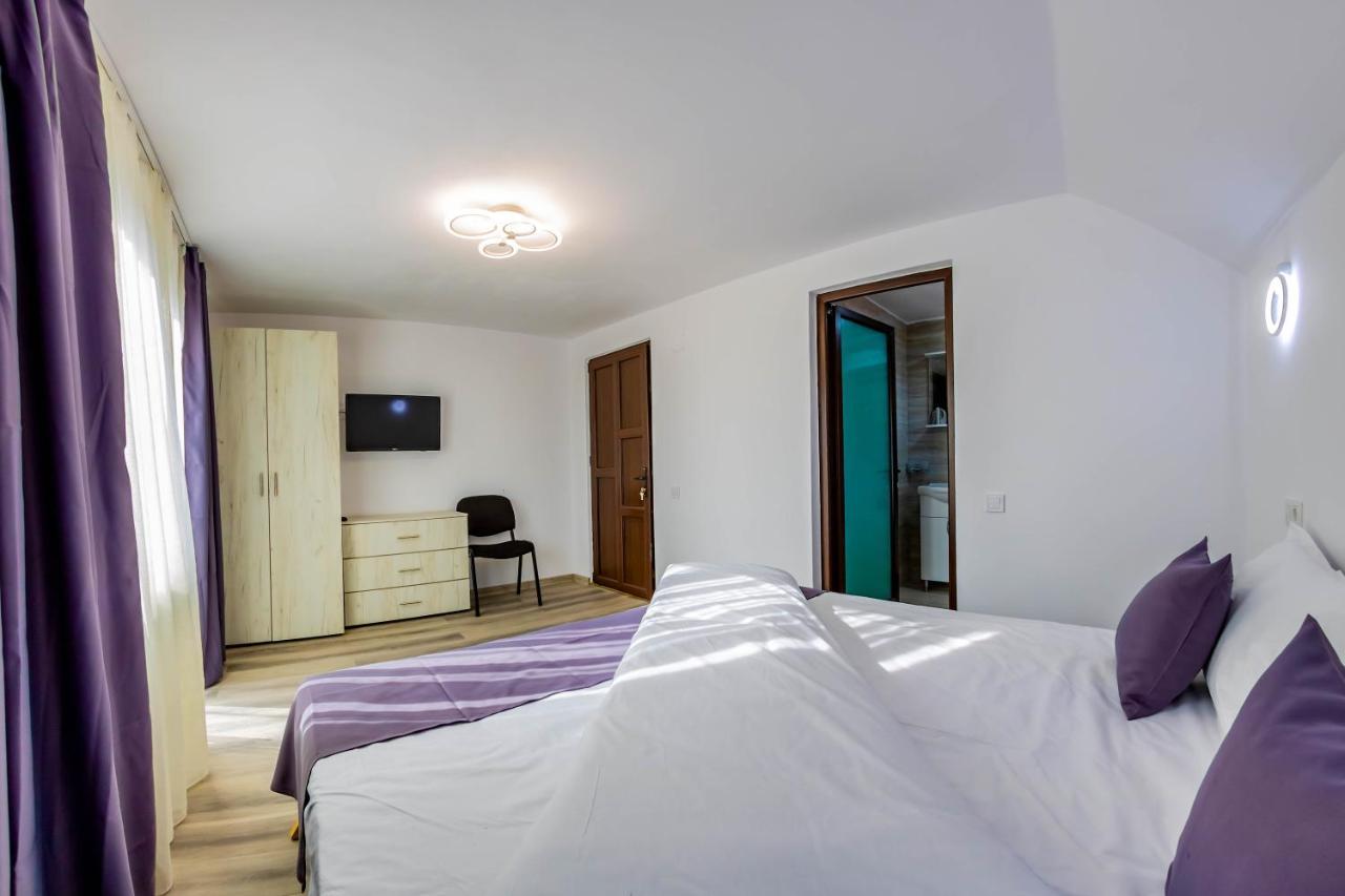 Pensiunea D & Ylan Hotel Novaci-Străini Buitenkant foto